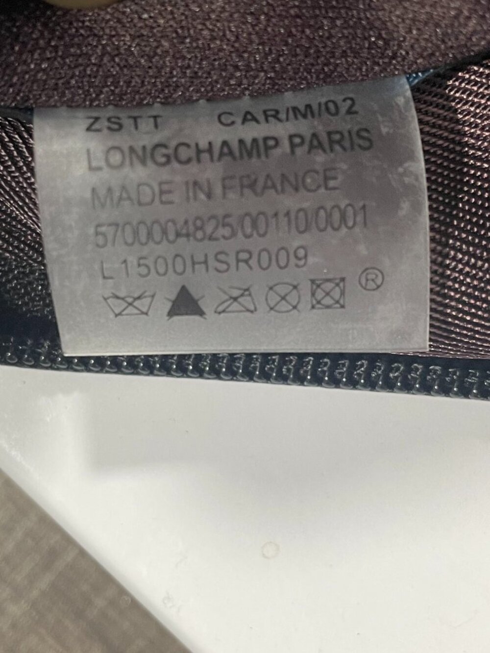 NWT Longchamp Energy Burgundy Handbag Pouch XS 2Way Crossbody Mini Makeup Tote - Picture 8 of 8